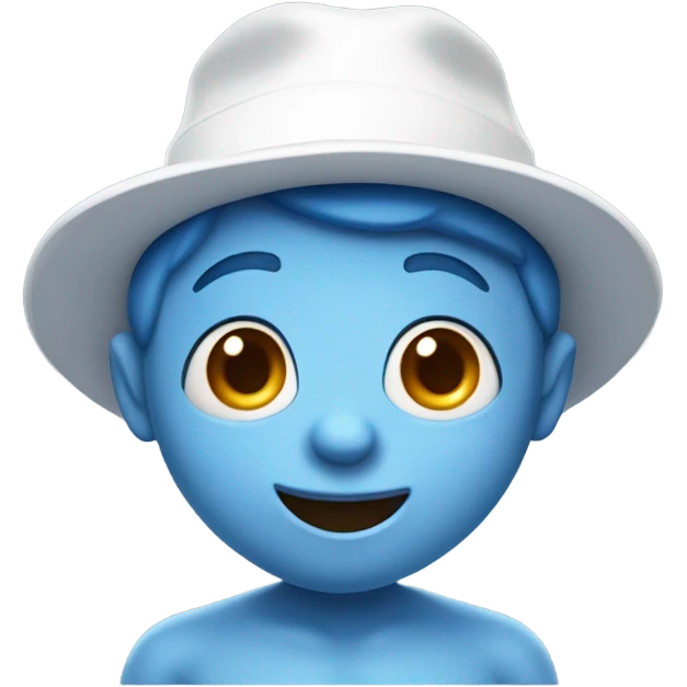 Smurf emoji