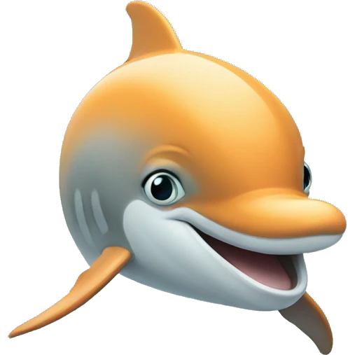 dolphin in hulu emoji