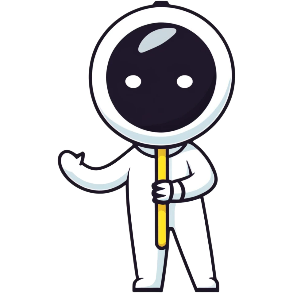 K-pop fan with light stick emoji