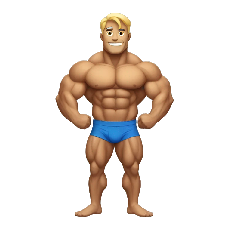 Bodybuilder emoji