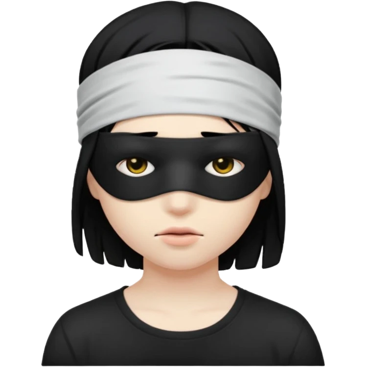 blindfolded emo emoji