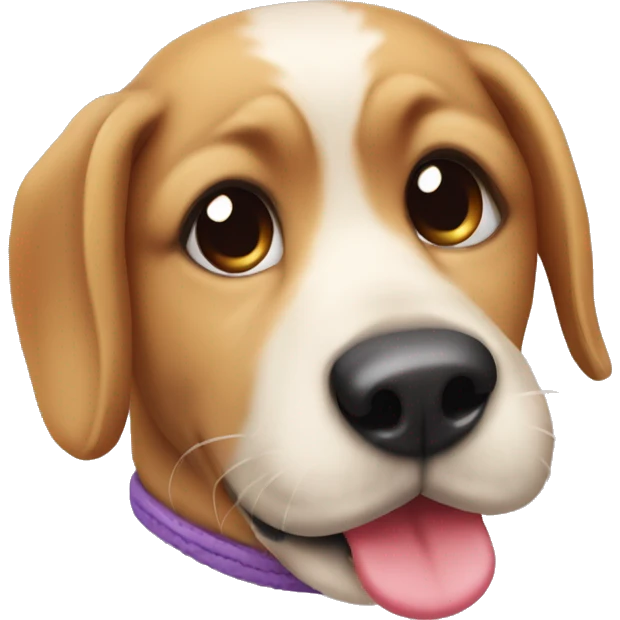 Accessoires pour chien mignon emoji