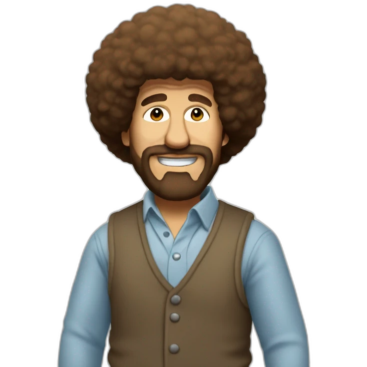bob ross gangsta emoji