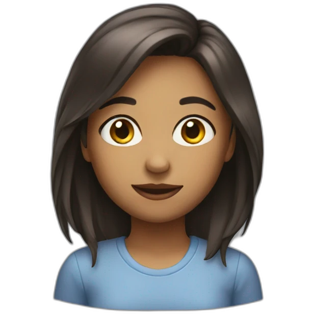 Fille emoji