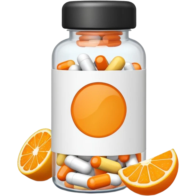 vitamins C  emoji