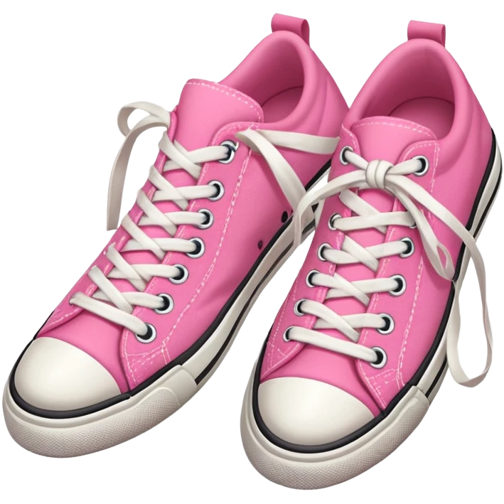 Pink sneakers emoji