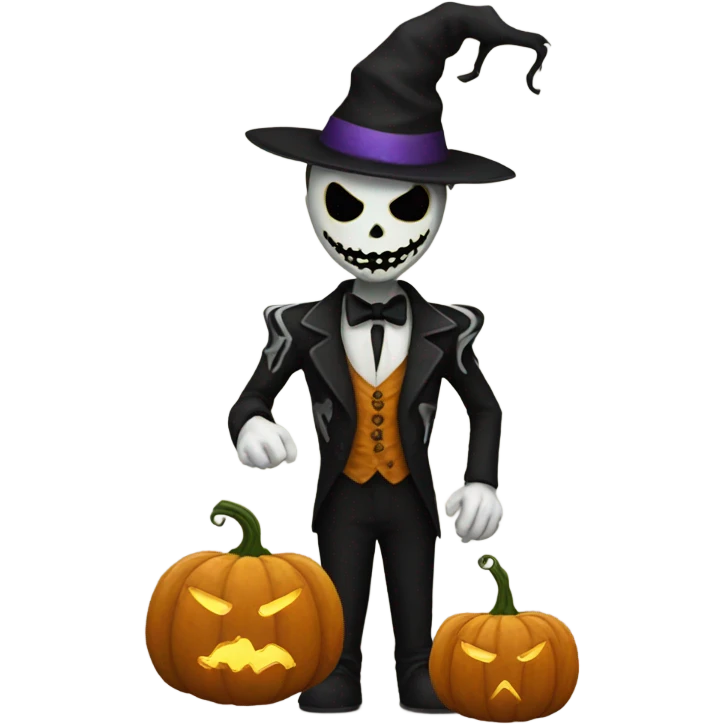 Pumpkin king emoji