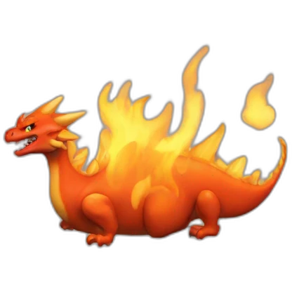 Dracaufeu emoji