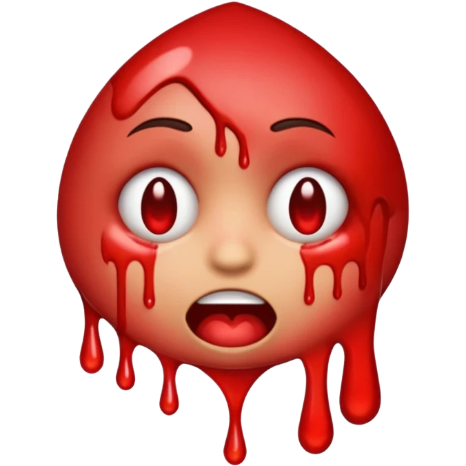 🩸 😭 emoji bloody tears emoji