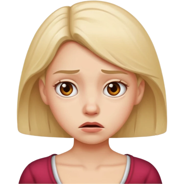 Girl Icked out emoji