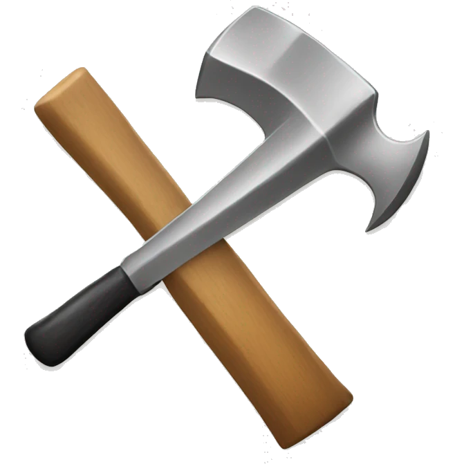 Saw and hammer emoji
