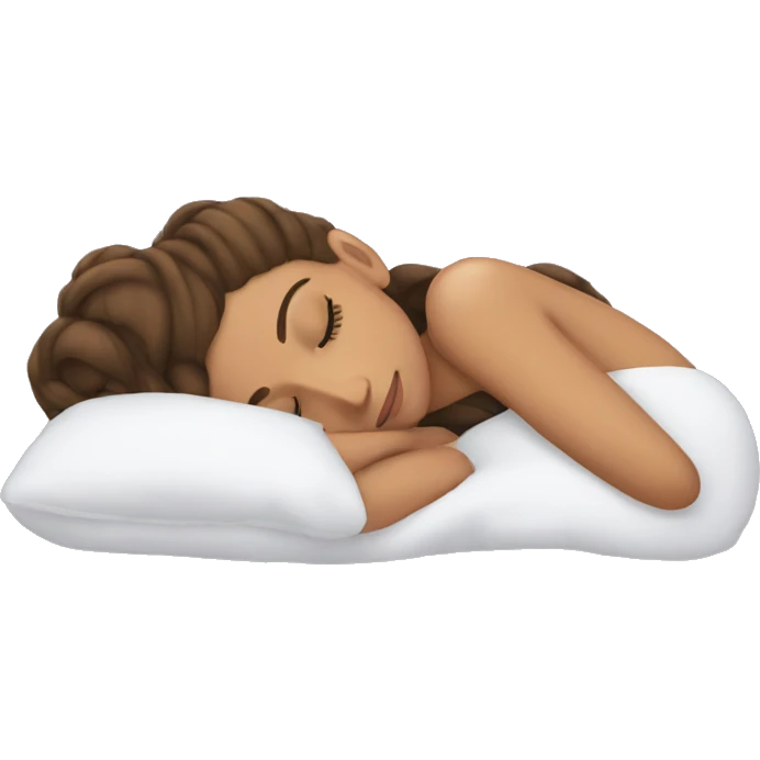 Ariana Grande sleeping emoji