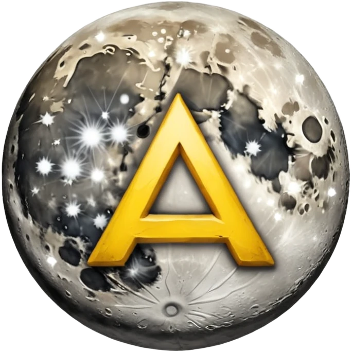 moon with warning rune flashing emoji