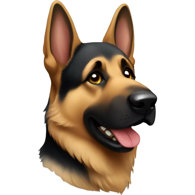 German shepherd emoji