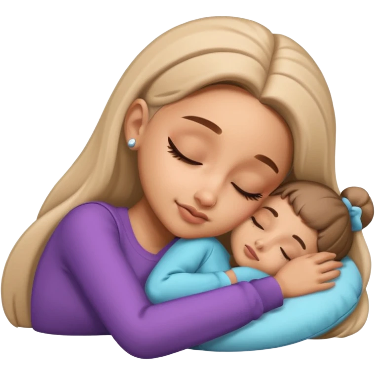 Ariana Grande sleeping emoji