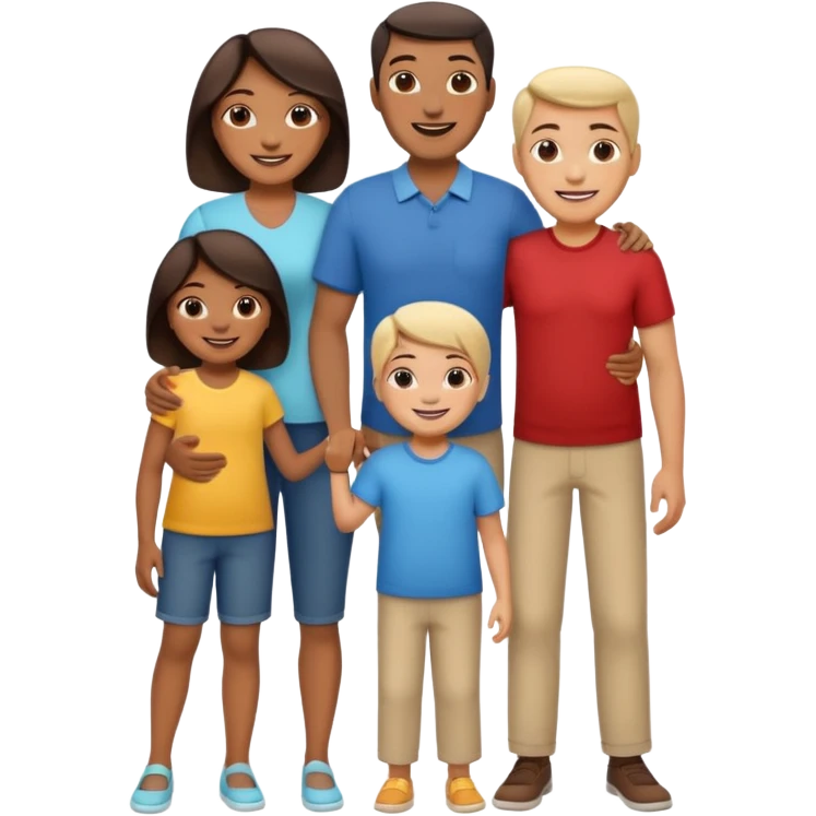  full body family emoji