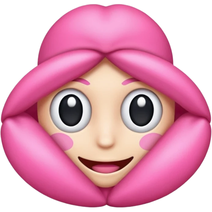 Coração rosa mais pontudo  emoji