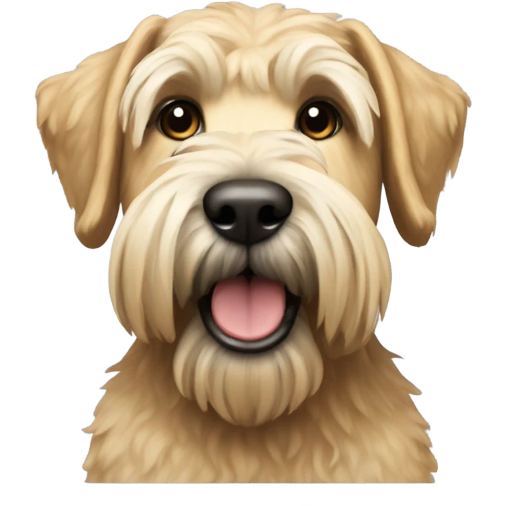 Wheaten terrier emoji