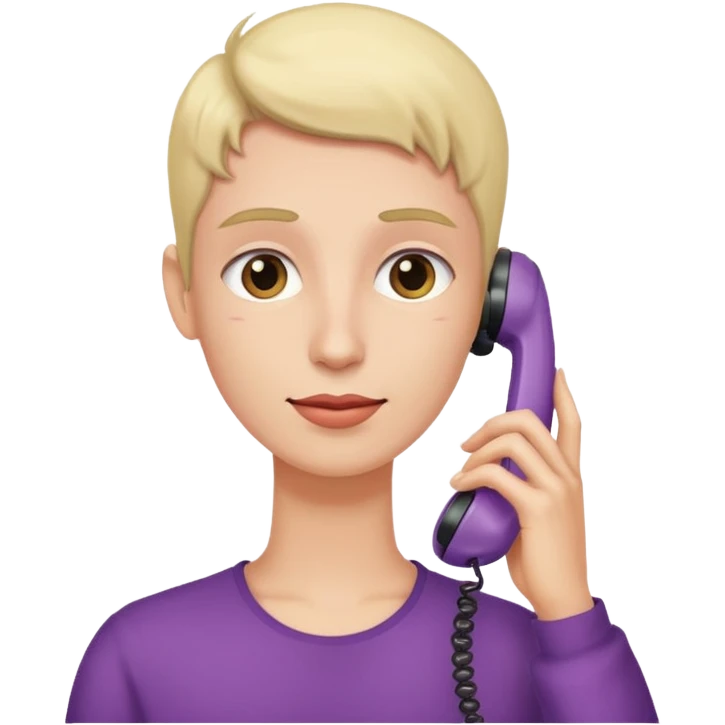 Long long neck queer on phone  emoji