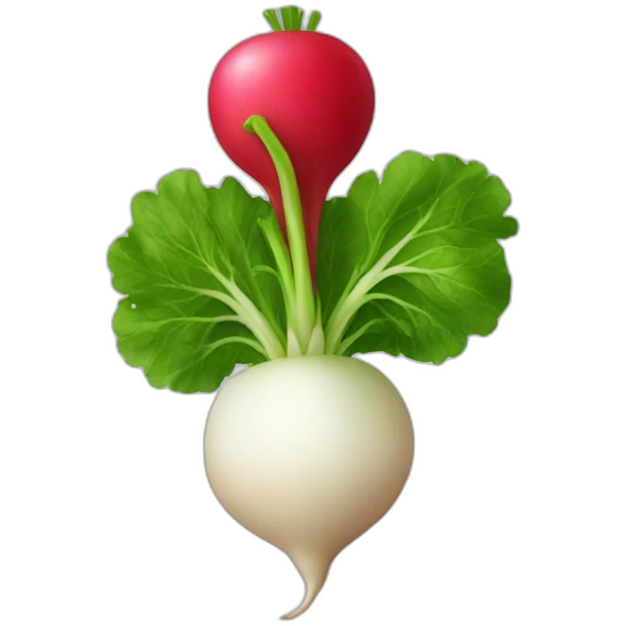 Radish emoji