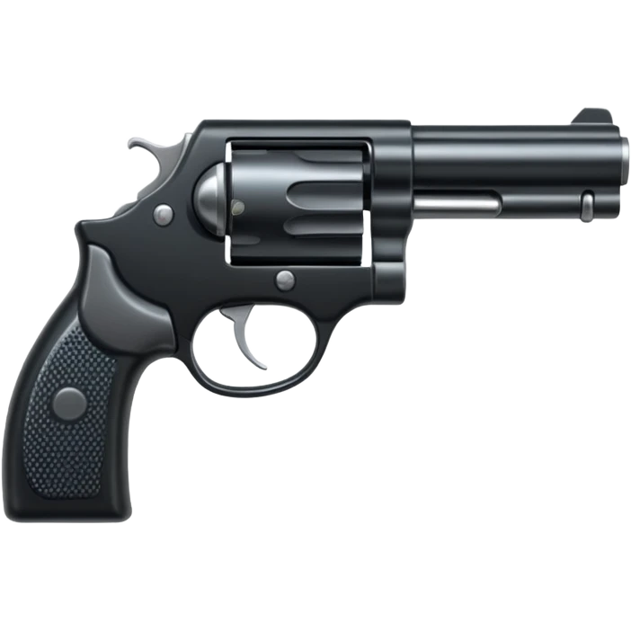 Pistolet noir emoji