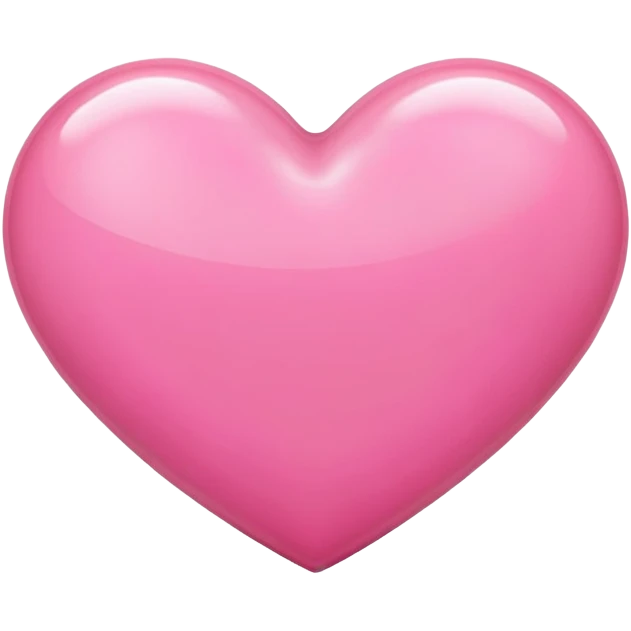 Pink heart emoji