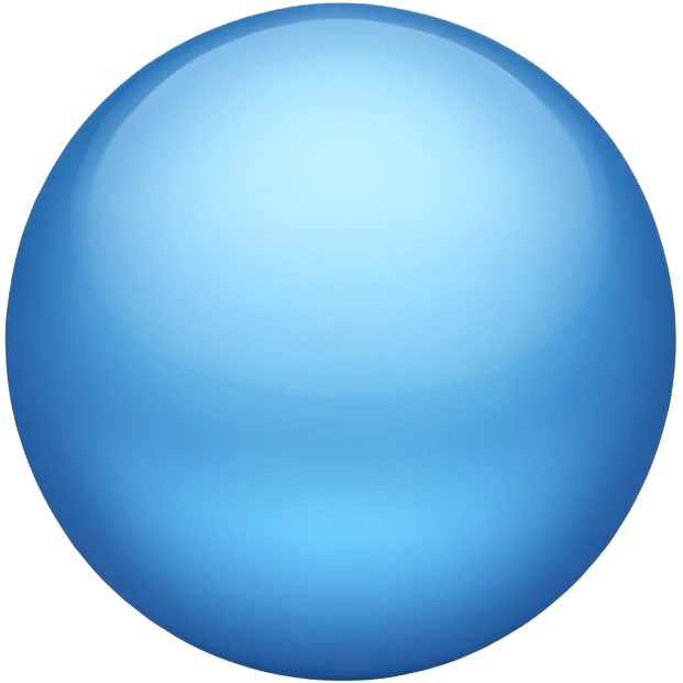 Blue emoji