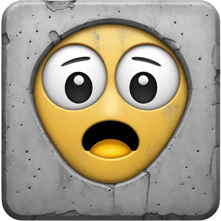 concrete wall, just a wall emoji