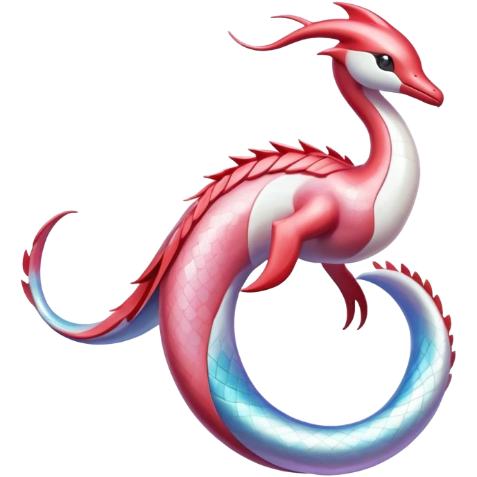 Milotic-Latias-Fakémon-hybrid-creature (full body)  emoji