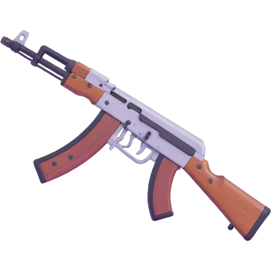 AK-47 weapon from Rust survival game emoji