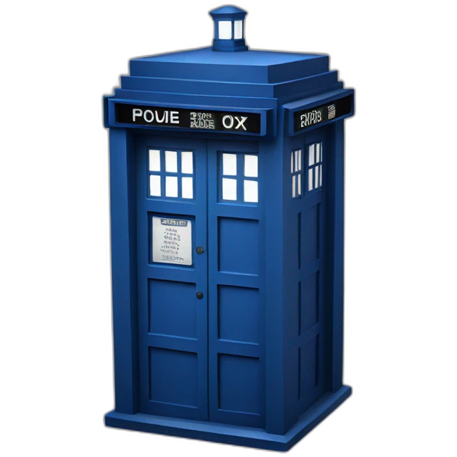Tardis emoji