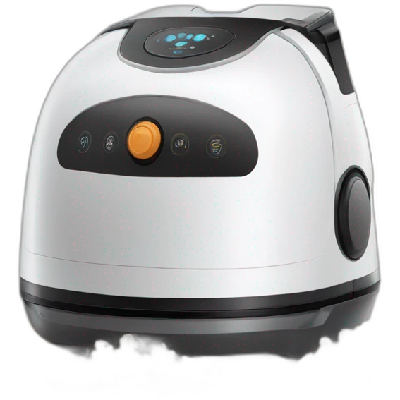 robot vacuum cleaner popcorn emoji