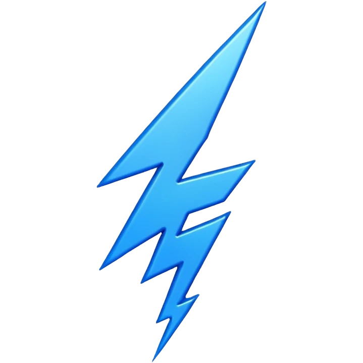 lightning emoji