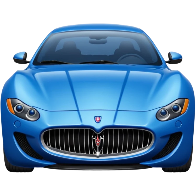 Blue Maserati emoji