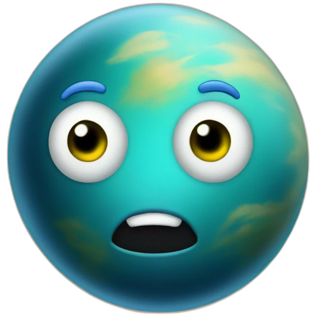 planet Neptune emoji