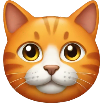 Gato naranja emoji