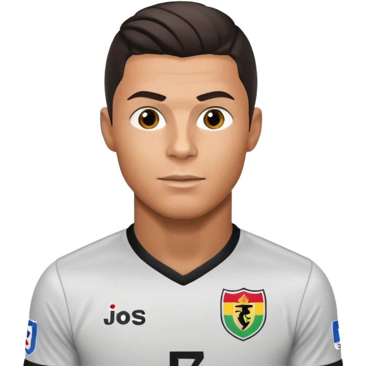 Cristiano Ronaldo camiseta colocolo emoji