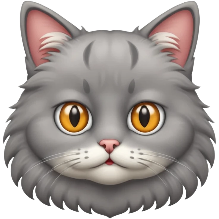 nervous cat emoji