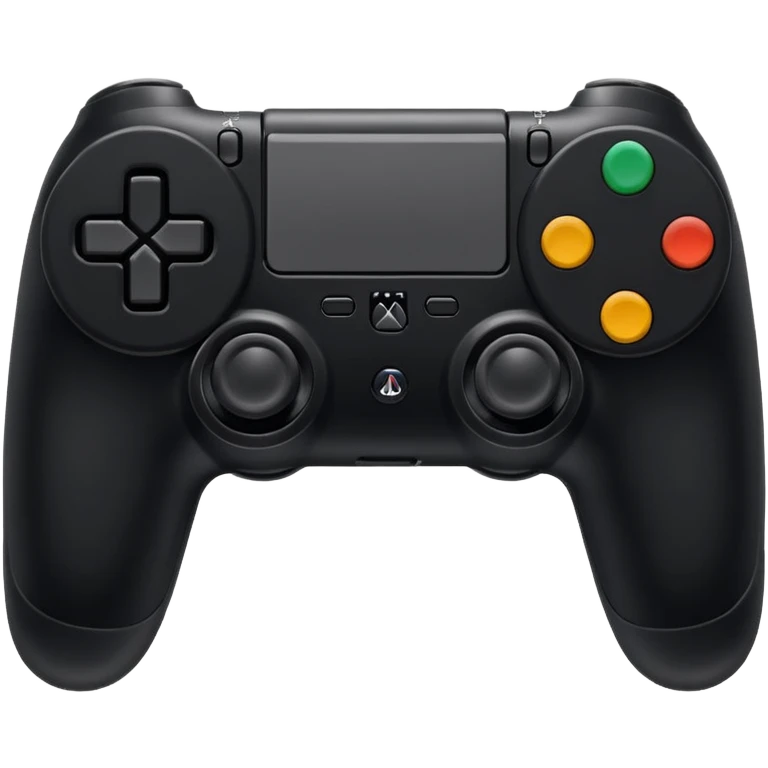 PS4 controller, clear and iconic emoji emoji