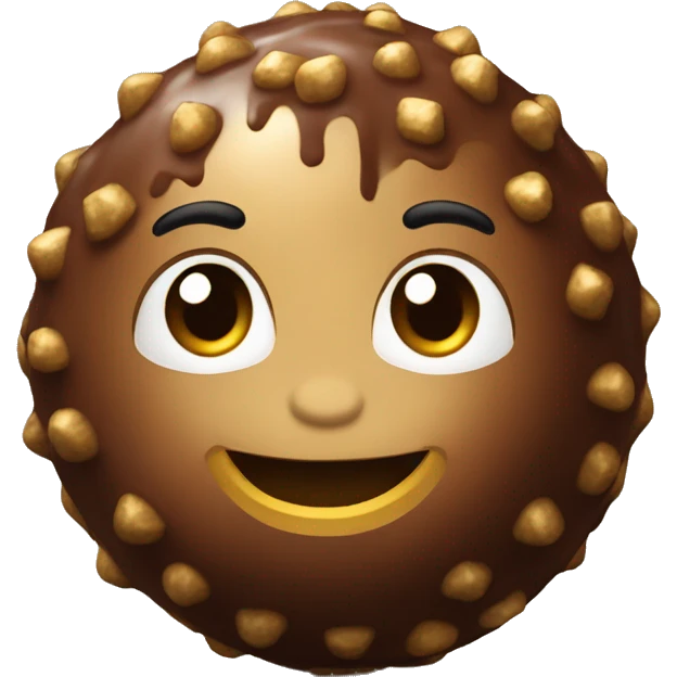 ferrero rocher chocolate  emoji
