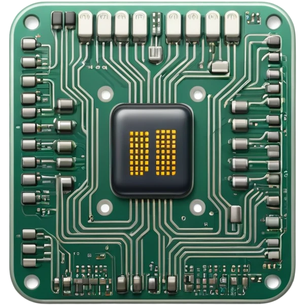 the microcircuit emoji