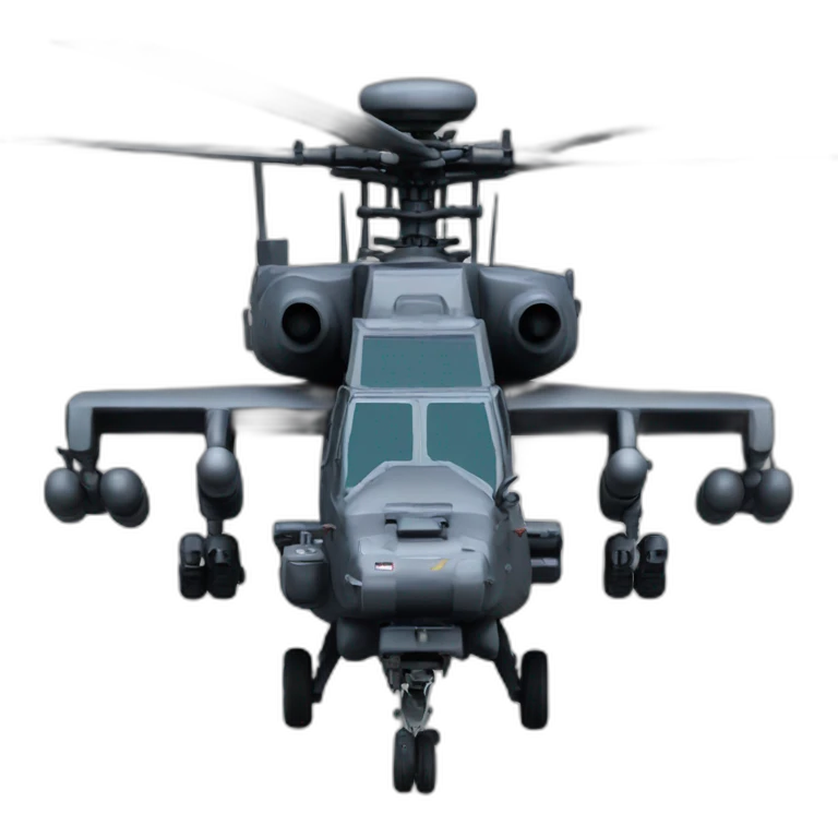 Apache helicopter emoji