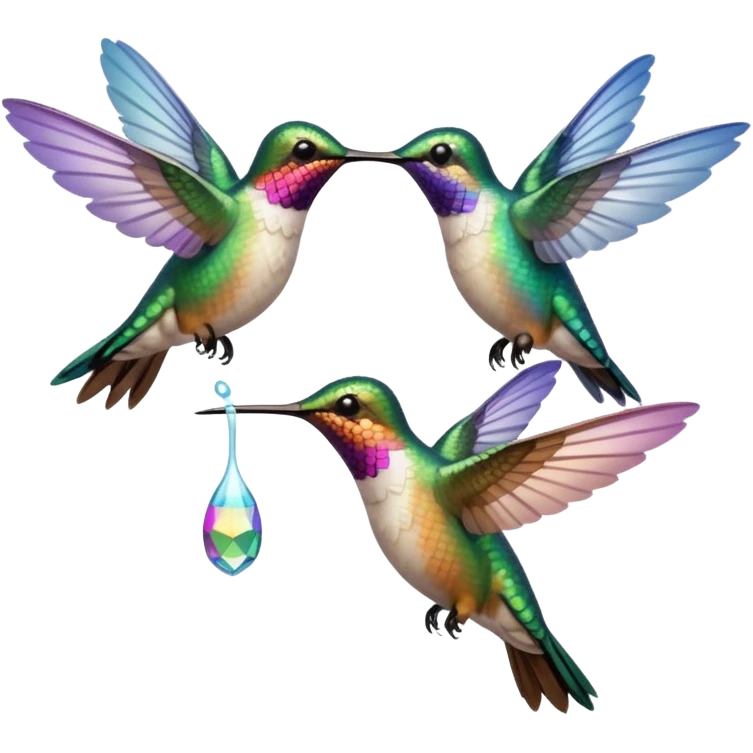 MORE HUMMINGBIRDS emoji