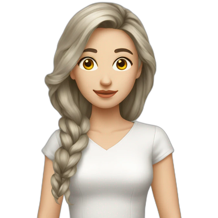 Белая луна emoji