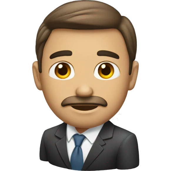 business man mistake emoji