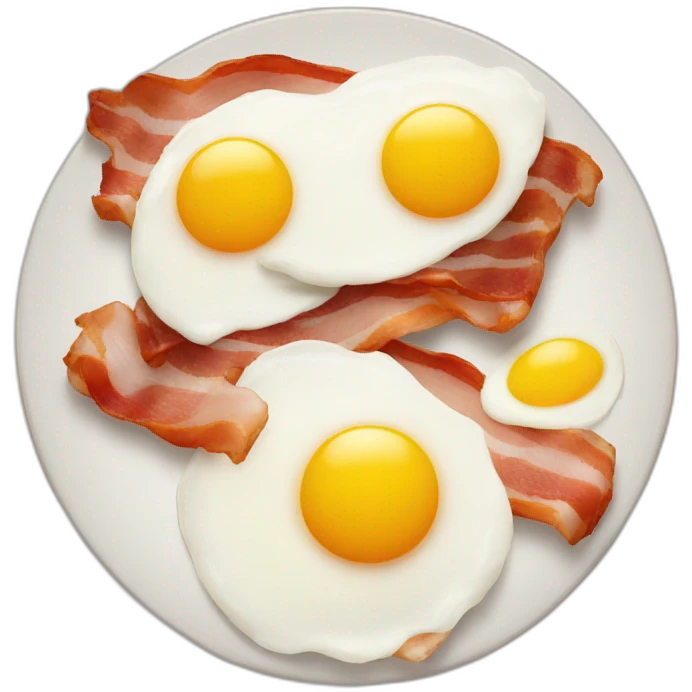 bacon and eggs emoji