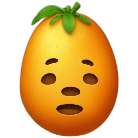 orange-potato emoji