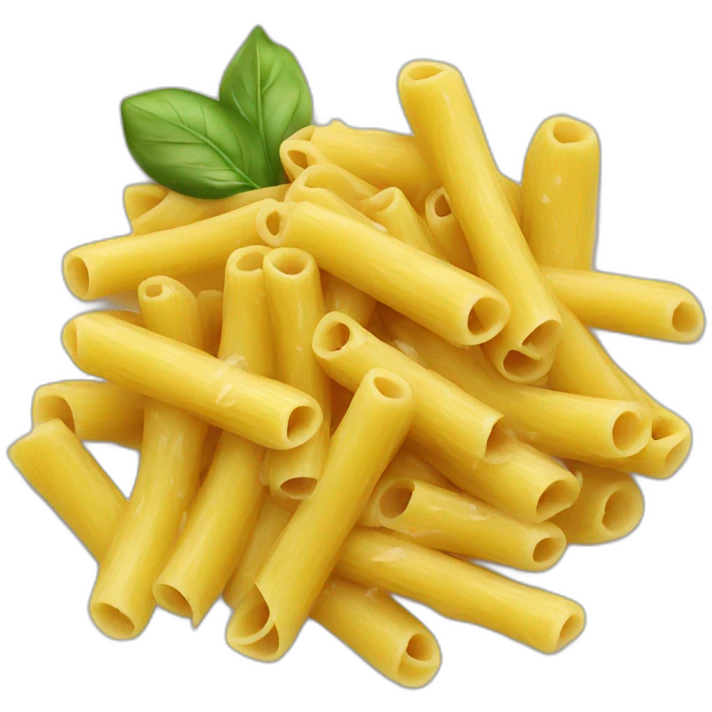 Pasta with garlic bread  emoji