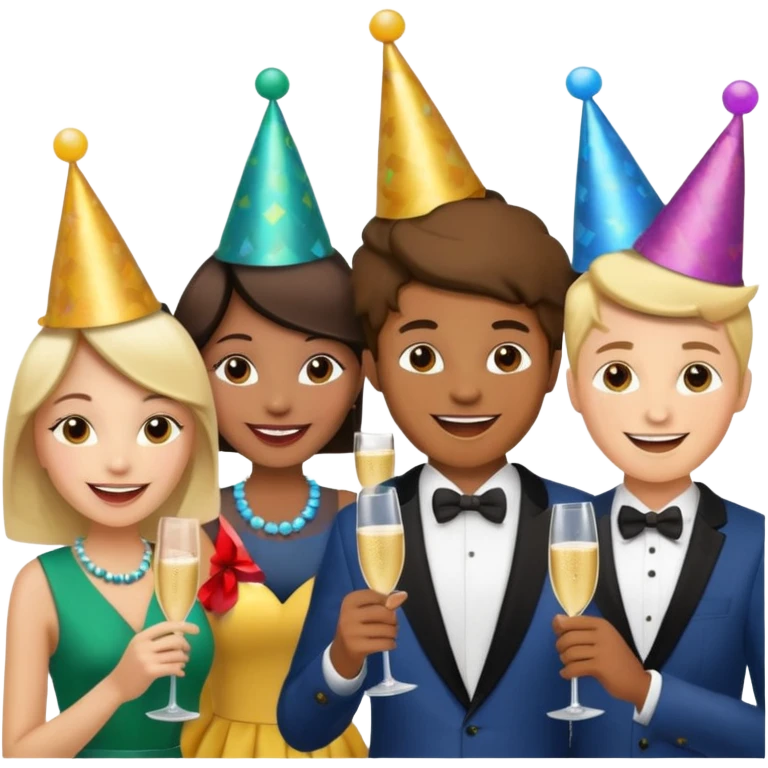 christmas party emoji