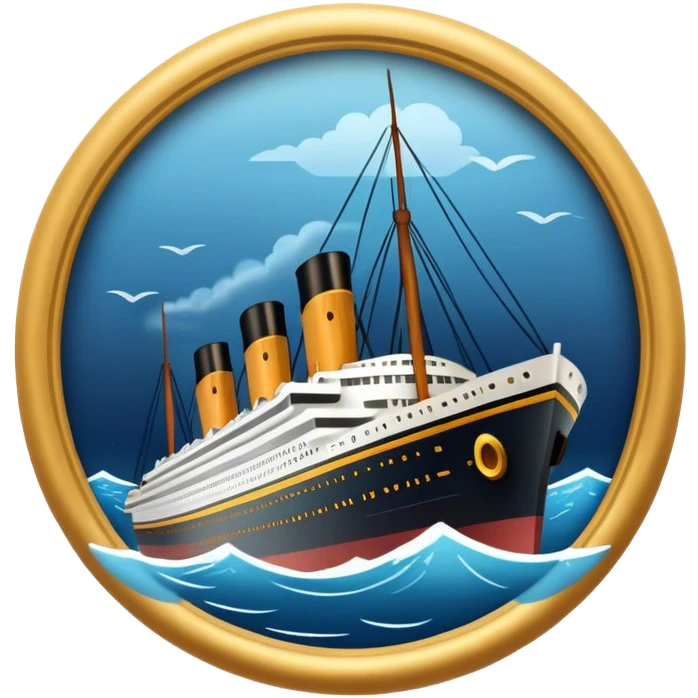 Titanic emoji
